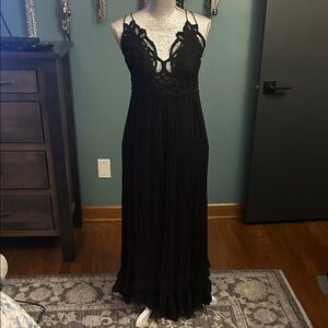 FP Movement by Free People Black Maxi Dress
